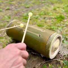 ★2023夏の木工ワークショップ『竹のスリット・ドラム』