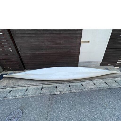 信楽焼傘立て 紺ストライプ 高さ45cm