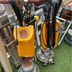 2台美品 【中古】 アマノ武蔵 CMP-120 エレクトリック ポリッシャー 床清掃 業務用