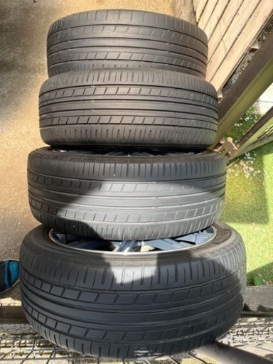 再値下げ❗️日産ジュークNISMO純正ホイール+ヨコハマECOS　リーフ・セレナ等流用可❗️