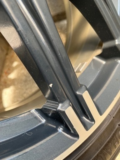 再値下げ❗️日産ジュークNISMO純正ホイール+ヨコハマECOS　リーフ・セレナ等流用可❗️