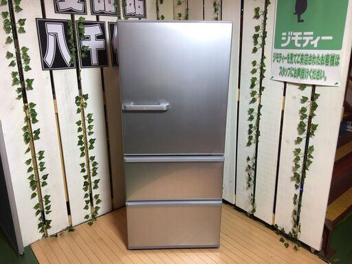 【愛品館八千代店】保証充実AQUA　2021年製272L　3ドア冷凍冷蔵庫AQR-27K