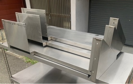 業務用 吊り棚 3点セット 下支え W870xD350xH250 平棚 食器棚 壁付け