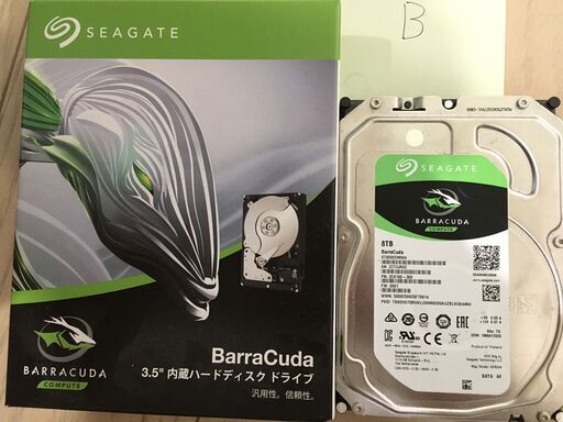 3.5インチ内蔵HDD(BARRACUDA 8TB)ハードディスク ST8000DM004_B