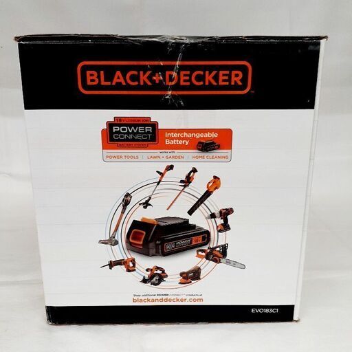 BLACK＋DECKER 18Vリチウム コードレスマルチツール EVO183C1 未使用品