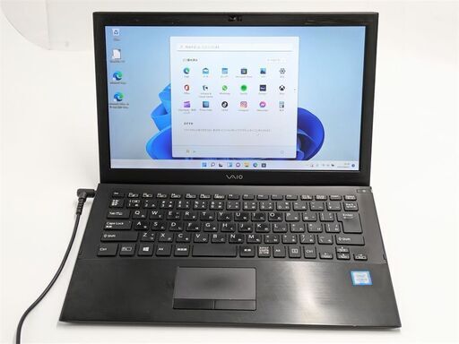 送料無料 保証付 高速SSD 13.3型 ノートパソコン SONY VJS131C11N 中古美品 第6世代 Core i5 8GB 無線 Bluetooth カメラ Windows11 Office