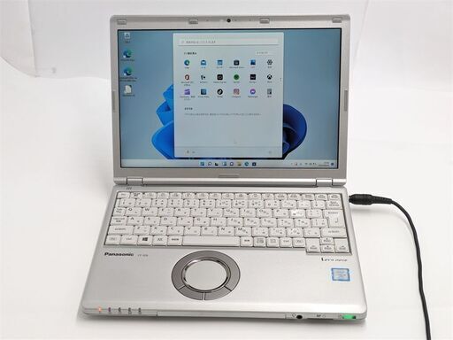 送料無料 保証付 日本製 高速SSD 16GB Wi-Fi ノートパソコン Panasonic CF-SZ6Y15VS 中古良品 第7世代Core i5 カメラ Windows11 Office