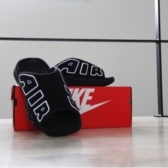 Nike Air More Uptempo Slide "Bla...