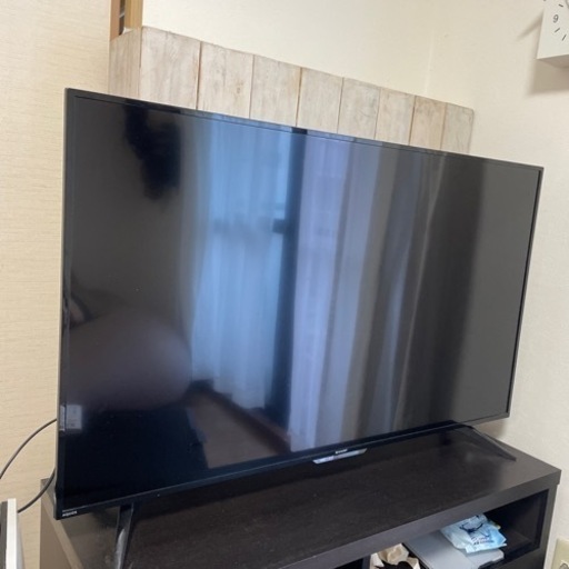 AQUOS 4T-C50BH1 クロームキャスト　テレビ　50型　テレビボード