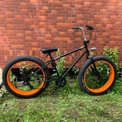 ファットバイク (Bronx) 26インチ ・チャイルドシート付き