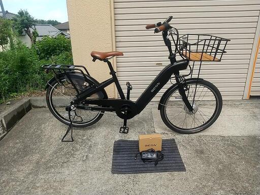 タイヤ前後、チェーン新品　BESV　CF1  LENA　ベスビー　おしゃれな電動自転車
