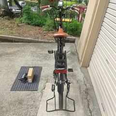 タイヤ前後、チェーン新品 BESV CF1 LENA ベスビー おしゃれな電動自転車