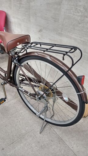 ★ジモティ割あり★  軽快車 26 茶 クリーニング済み TJ1010 ☆ジモティ割あり☆ 軽快車 26 茶 クリーニング済み TJ1010