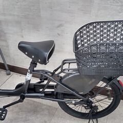 ☆ジモティ割あり☆ ママチャリ 20 黒 クリーニング済み TJ1011