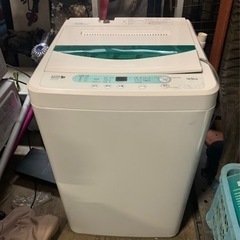 洗濯機  4.5Kg ヤマダ電機 2018年製