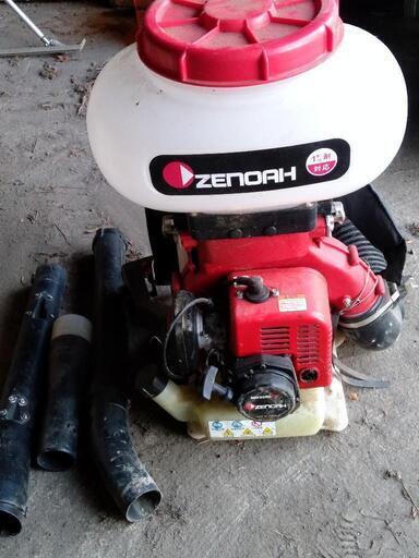 ゼノア ZENOAH 背負式　動力散布機 MD3500EZ　使用頻度少！程度良好！　散粒 散粉 動散