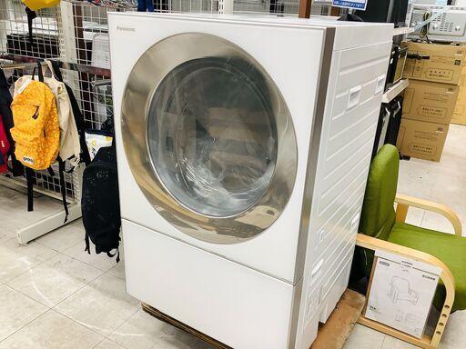 (安心の6ヶ月保証)Panasonic ドラム式洗濯乾燥機 10kg/5.0kg NA-VG1300L 2019年製