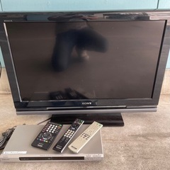 SONY 地デジ32型液晶テレビ KDL-32J1 DVDプレイ...