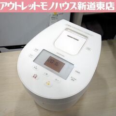 アイリスオーヤマ IHジャー炊飯器 3合炊き RC-IL30-W...