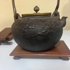 亀文堂 鉄瓶骨董