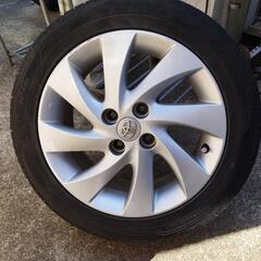 bBなど ホイール付きタイヤ 山有り 185/55R15 4穴 6J