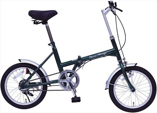折り畳み自転車_FDB16G MG-CM16G [新品]