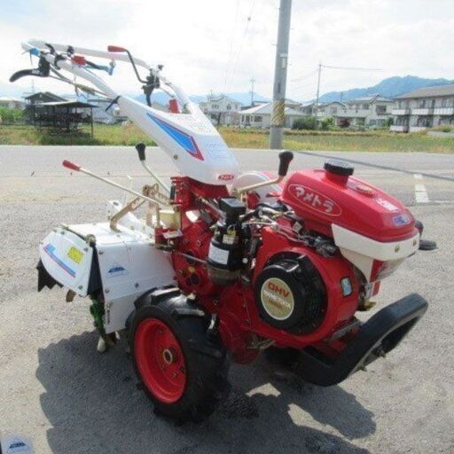 長野 マメトラ 管理機 ASR-60 リコイル 6.3馬力 ★美品★ 作業幅 約500㎜ 耕耘 うね立て 畝 耕うん 家庭菜園 耕運機 中古品