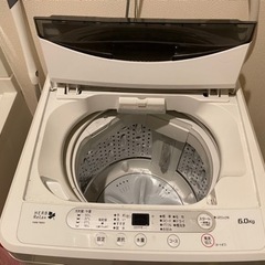 洗濯機　ヤマダ電機製　6キロ