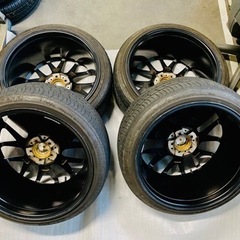 86 brz zn6 zc6 ET 40 18x9J タイヤホイールセット