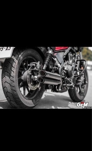 レブル250-500用　マフラーgemspeed製 V1 Amazon.co.jp: ホンダ レブル250500用 マフラー GemSpeed製 V1