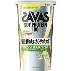 ザバス(SAVAS)  ソイプロテイン100 ソイミルク風味 2...