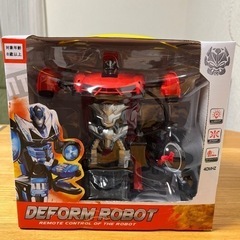 DEFORM ROBOT(ラジコンカーロボット) レッド
