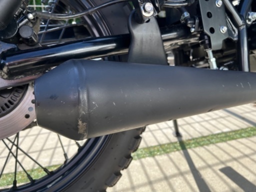 マットモーターサイクルズ ヒルツ250マットグリーン 自賠責令和9年4月まで