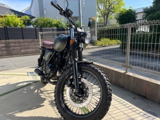 マットモーターサイクルズ ヒルツ250マットグリーン 自賠責令和9年4月まで