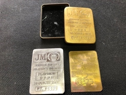 プラチナインゴット16オンス（装飾品） プラチナインゴット16オンス（装飾品）