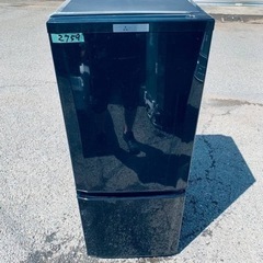 ✨2018年製✨ 2760番 三菱✨冷凍冷蔵庫✨MR-P15EC-KK‼️