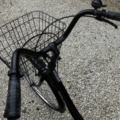 467、ママチャリ26インチ黒