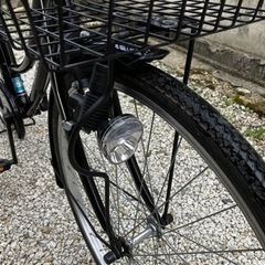 467、ママチャリ26インチ黒