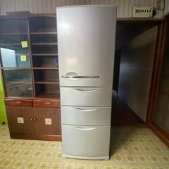 【受付終了】SANYO ノンフロン冷凍冷蔵庫 SR-361R(S)