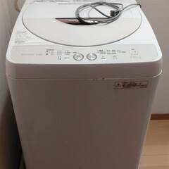 SHARP 洗濯機4.5kg 