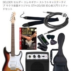 【お値下げしました】SELDER セルダー エレキギター STH...