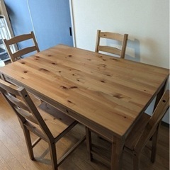 【条件変更】IKEA JOKKMOKK ヨックモック テーブル＆...