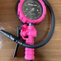 スナップオン　タイヤゲージ　ピンク