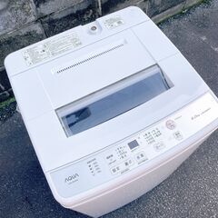 ★ 動作〇 ★ 洗濯機 AQUA AQW-S60J 6kg アク...