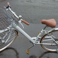 26インチ ? 中古 自転車 11800円 ?6段切替 ?鍵 ?オートライト付 