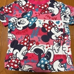 ディズニーランド＊ミニーちゃんTシャツ＊110＊used