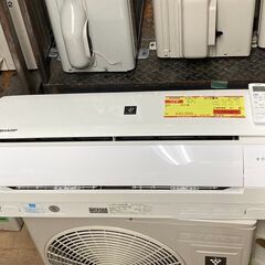 K04259 シャープ 中古エアコン 主に6畳用 冷房能力 2.2KW ／ 暖房能力 2.5