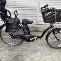 84 パナソニック新機種電動アシスト自転車gyutto22ー26インチブラック