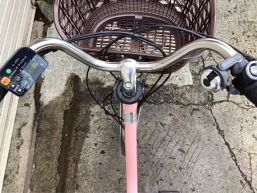 88 パナソニック新機種電動アシスト自転車viviDX26インチピンク 