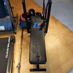 【モノマニア四日市店】ファイティングロード ベンチプレスセット ウェイト計75kg付【単品での購入不可】【引取限定・現状渡し】